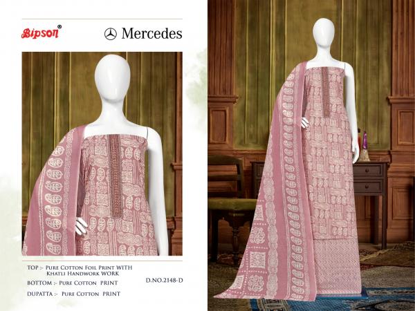Bipson Mercedes 2148 Printed Cotton Dress Material Collection